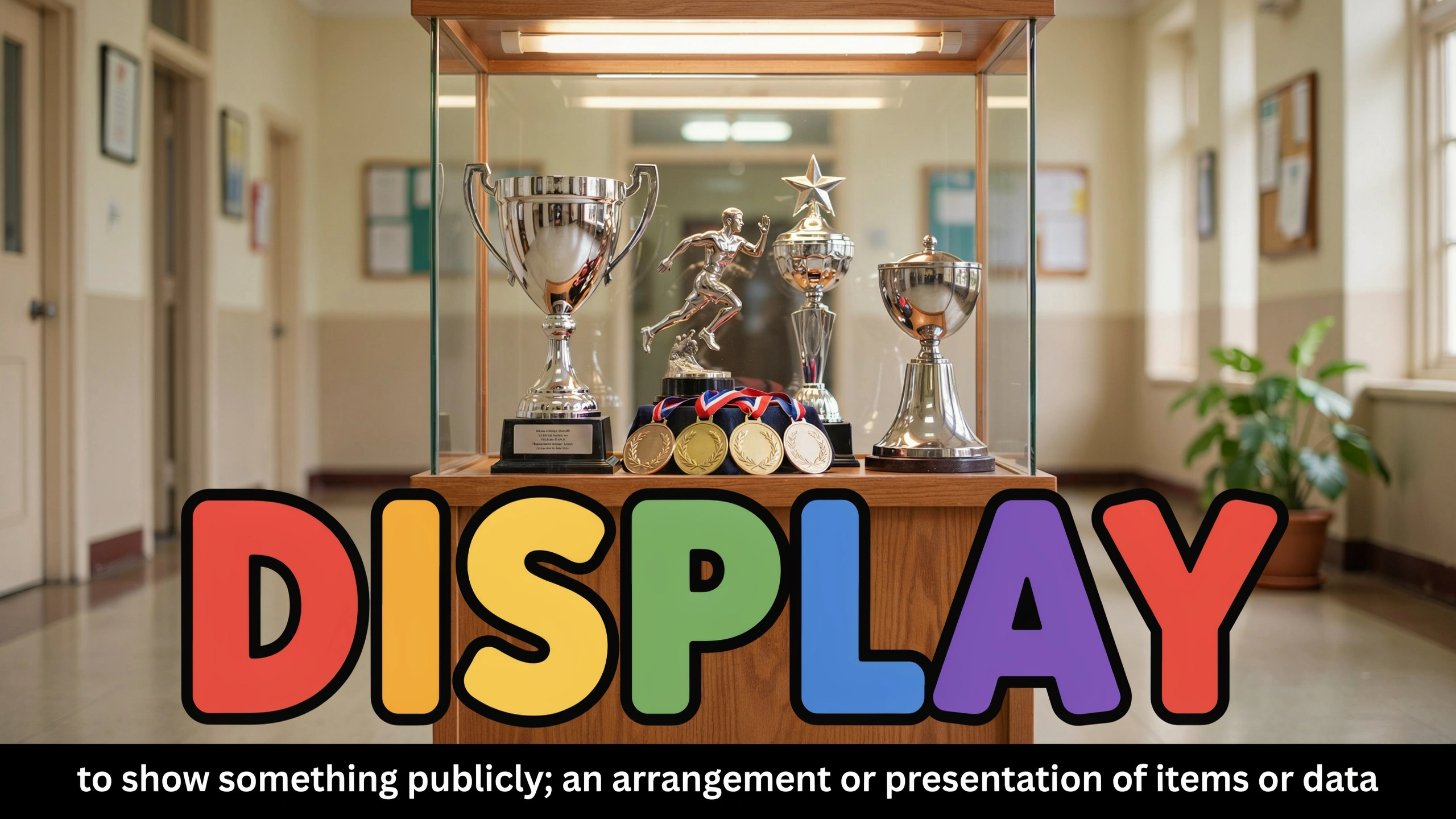 English Illustration for display
